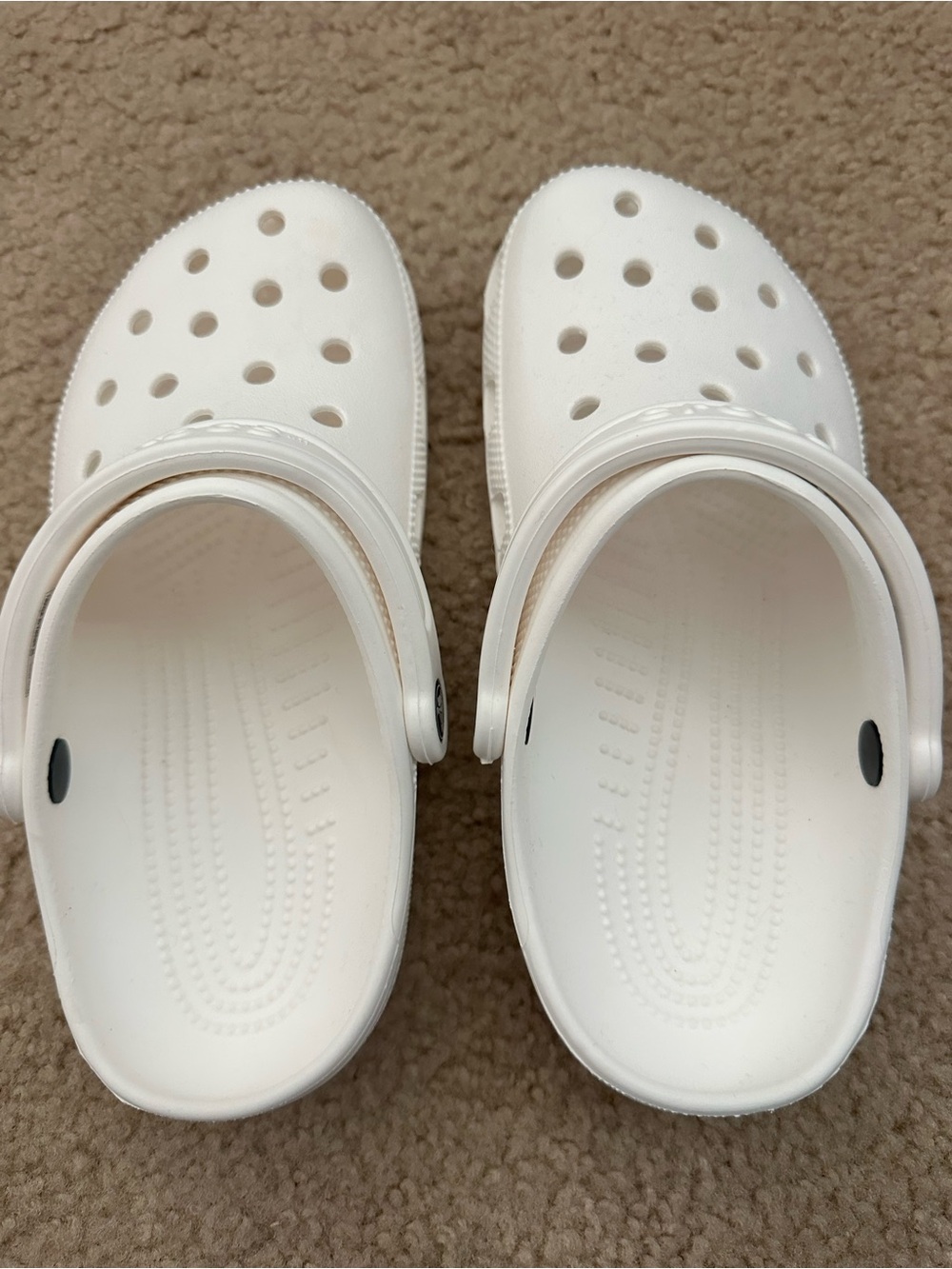 CROCS Kids Classic Clog in White